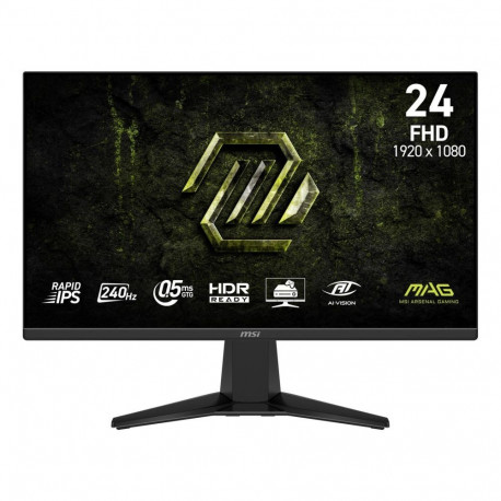 MSI LCD Monitor||23.8 "|1920 x 1080 pixels|Full HD|Native aspect ratio 16:9|LCD|Flat|MAG245FX24
