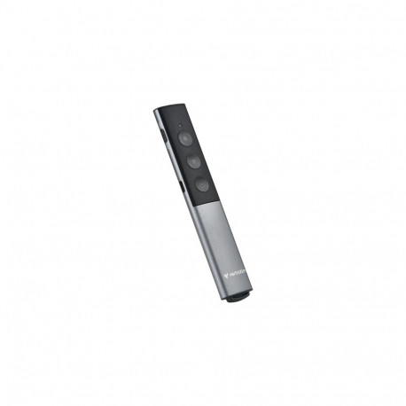 Verbatim 32366 Agenda Wireless Presenter with Red Laser Pointer, Grey/Black