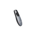 Verbatim 32365 Focus Wireless Presenter with Red Laser Pointer, Grey/Black