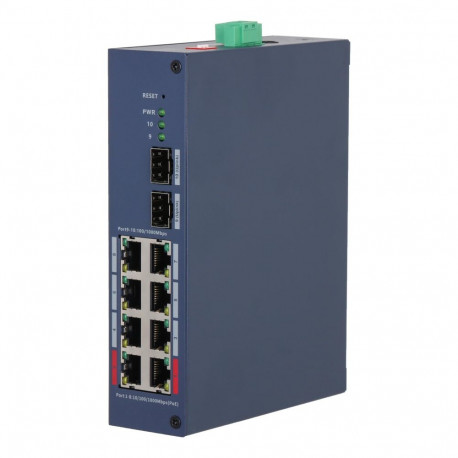 Switch|DAHUA|CHS4210-8GT-110|Switch type Managed|Switch layer L2|CHS4210-8GT-110