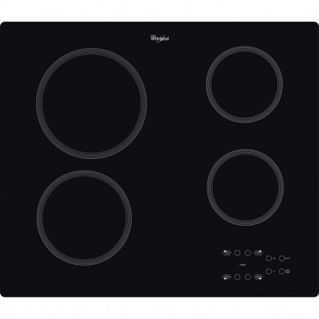 Induction Cooktop - WHIRLPOOL AKT 801 NE 58 cm, Ceramic, 4 Zones, Touch Control,Black