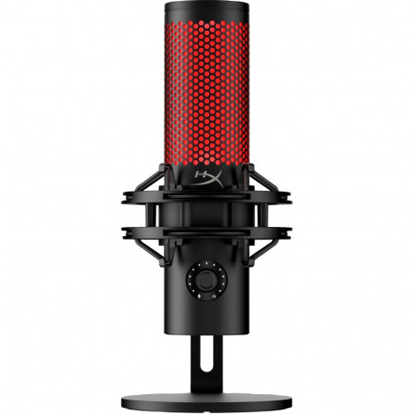 Microphone - HyperX QuadCast 2 USB Podcast Mic, Cardioid/Bidirectional/Omnidirectional, Black