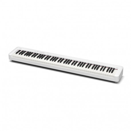 Digital Piano - Casio CDP-S110 88 Keys, 64 Note Polyphony, Built-In Speakers - White