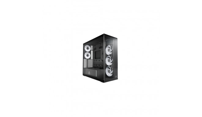 Computer Case - ARCTIC Premium E-ATX Xtender, High-Airflow Design, 5 Fans, Black
