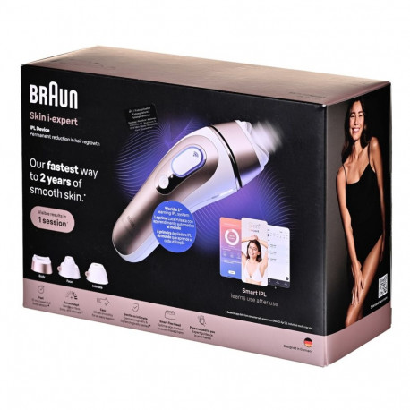 Health & Personal Care - Braun Skin i·expert PL7321 IPL Hair Removal System With Smart Flex Head Whi