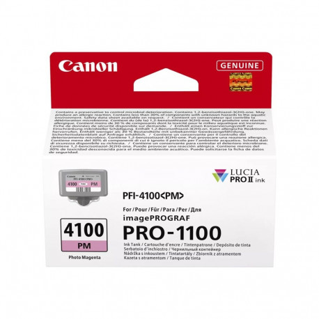 Canon tintipaak PFI-4100, foto magenta