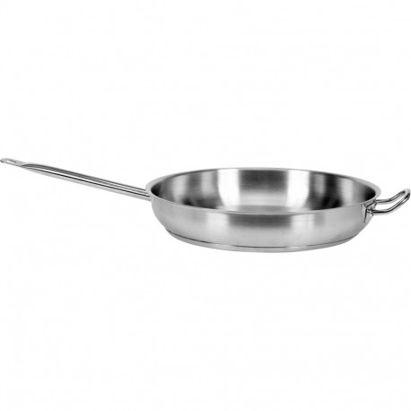 Nerūsējošā tērauda panna 40 cm, YG-00105, YATO, 8.8 l jauda, piemērota indukcijas un gāzes plītīm