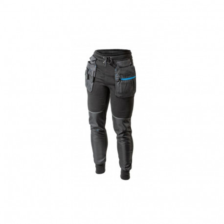 Hogert tööpüksid HT5K902-XL, 65% puuvill, 35% polüester, 320 g/m², OXFORD 600D, 2 eemaldatavat tasku