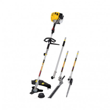 POWERPLUS POWXG3026 garden multitool for grass trimming hedge cutting and branch sawing 4-in-1 42.7c