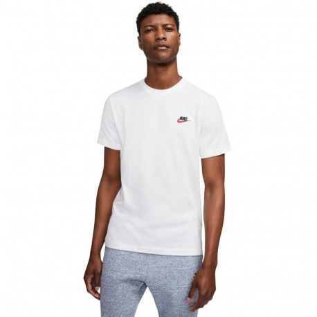 Nike meeste t-särk Club Tee AR4997 100 L, valge