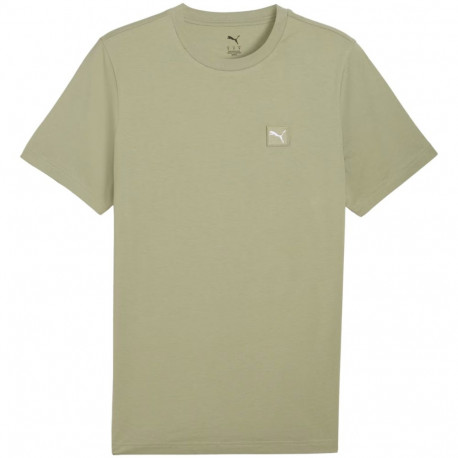 Puma meeste t-särk Ess Elevated Tee 684726 82, oliiviroheline