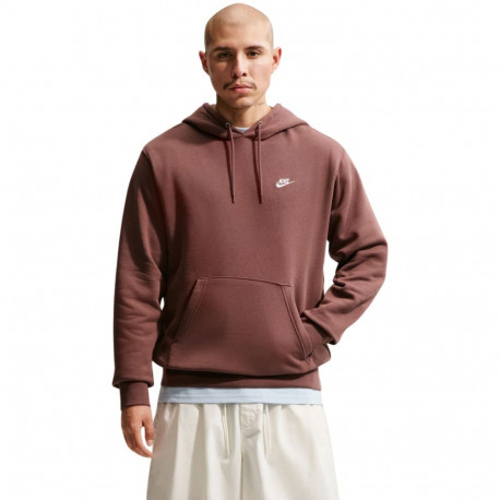 Bluza męska Nike Club BB brązowa FN3859 502 M