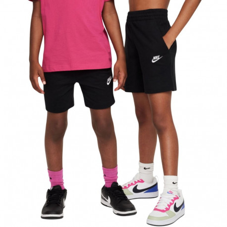 Nike laste lühikesed püksid Sportswear Club FZ5512 010, must