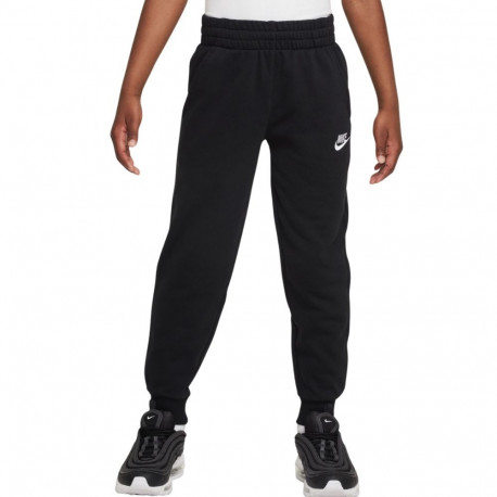 Spodnie dla dzieci Nike Club Fleece czarne FD3019 010 L