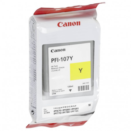 Canon tint PFI-107 Y, kollane