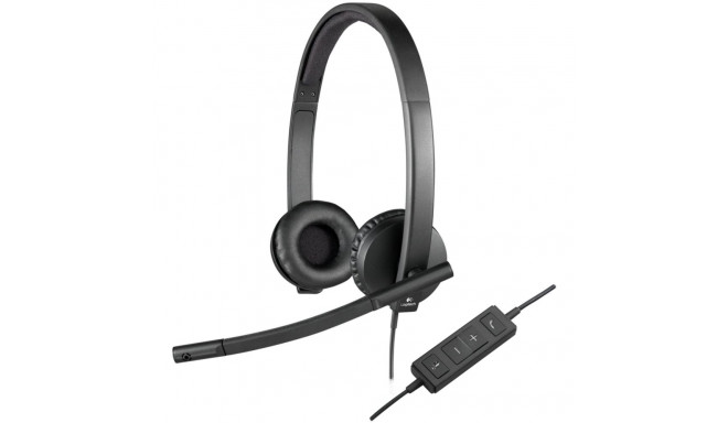 Logitech USB Headset H570e - Headset