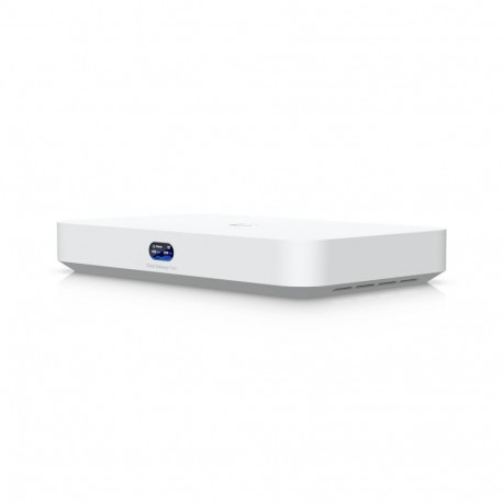 UBIQUITI CLOUD GATEWAY FIBER. DESKTOP 10G CLOUD GATEWAY WITH INTEGRATED POE SWITCH  SELECTABLE NVR S