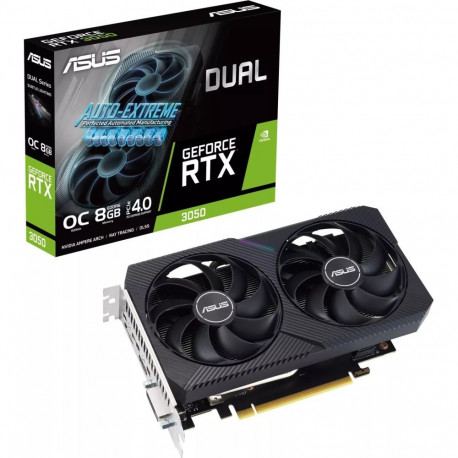 ASUS graafikakaart GeForce RTX 3050 DUAL 8GB OC V2
