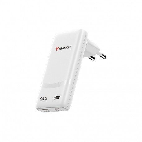 Fold n Go Charger GaN 65W 2xUSB-C PD 3.0 PPS