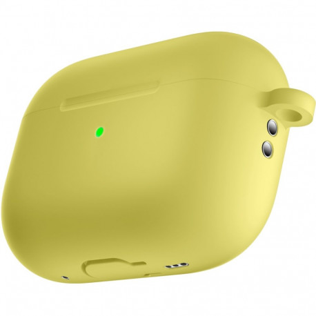 Airpods Pro 2 laadimiskarbiümbris Trendybay CBAP2-04, silikoon, kollane