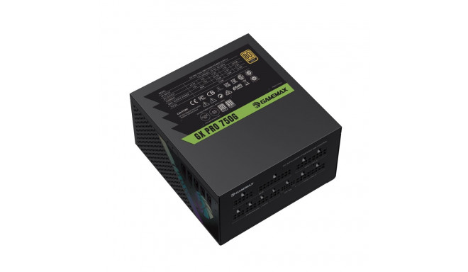 Gamemax toiteplokk GX PRO 750G 750W modulaarne, kuldne