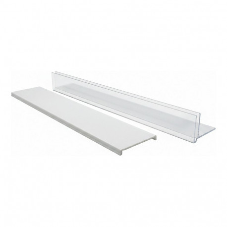 "Synergy 21 LED U-Profil zub ALU114 PMMA opal diffusor/cover ,Kunststoffabdeckung opal"