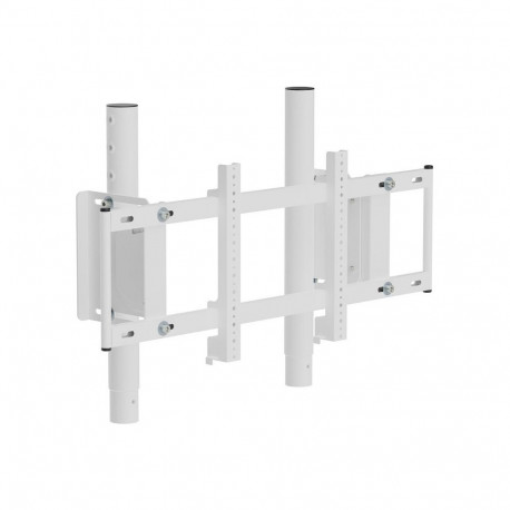 OPLITE S8 valge monitori kinnitus ühele ekraanile (ülemine)
