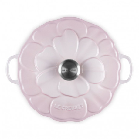 "Le Creuset Gourmet-Profitopf Blume 26 cm shell pink"
