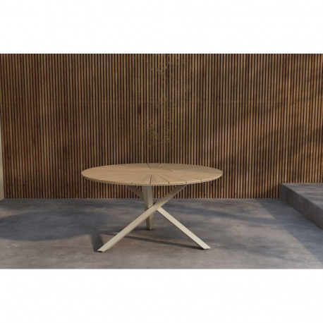 Aialaud MEXICO Ø140cm, beež/naturaalne