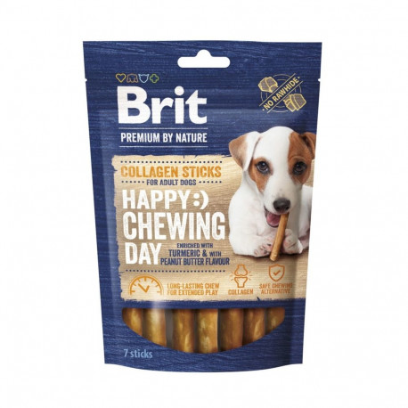 Brit Premium By Nature Collagen Chews Sticks treats for dogs 7pcs