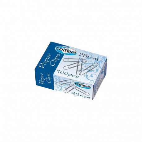 kirjaklambrid 80765 28MM 100PCS metallist