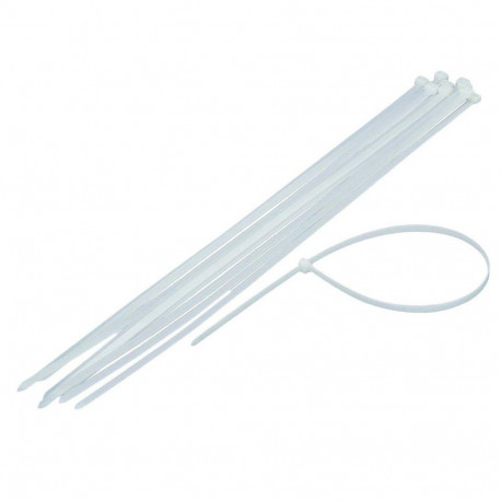 kaablisidemed 4.5x430mm 100 tk valge
