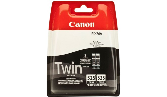 Canon ink cartridge Twin PGI-525, black