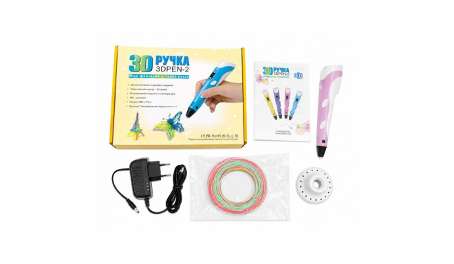 iLike 3D Printing Pen with LCD Display | Ultimate Multicolor 3D Printer Pen Purple
