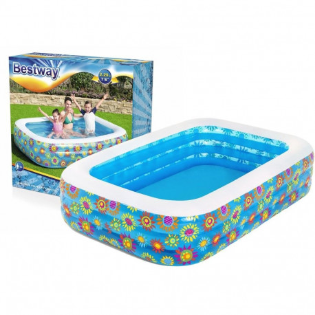 Bestway 54120 täispuhutav bassein lilled 229 x 152 x 56 cm