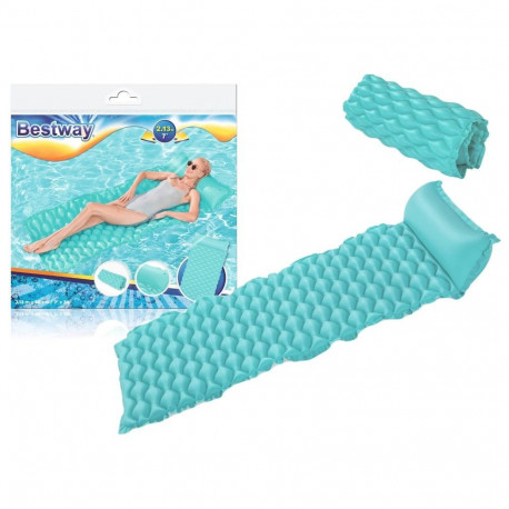 Bestway täispuhutav rannamatrats 44020 213x86cm, türkiissinine