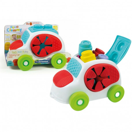Clemmy sensoorne auto klotsidega sorteerija Clementoni 17315