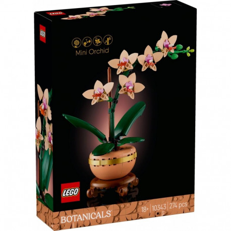 Klocki botanicals 10343 väike orhidee