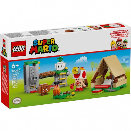 Klocki super mario 72040 captain toad i obóz