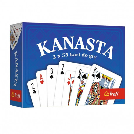Kanasta kaardimäng Trefl 02918