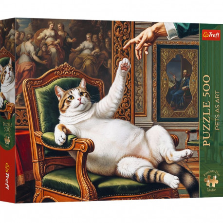 Trefl pusle 500 Premium Plus Pets as Art Tema Kohev Kõrgus 37627
