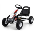 Thor pedaalidega gokart, valge