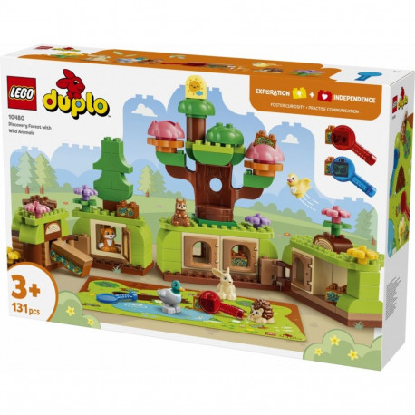 Duplo klotsid 10480 avastajate mets metsloomadega