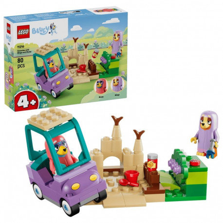 Toy Set - LEGO Bluey 11216 Grannies with Bingo and Bluey, 80 Pieces