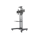 NEOMOUNTS põrandastatiiv 32inch-75inch 45kg VESA600x400 kõrguse reguleerimine 103-153cm avalik LFD k