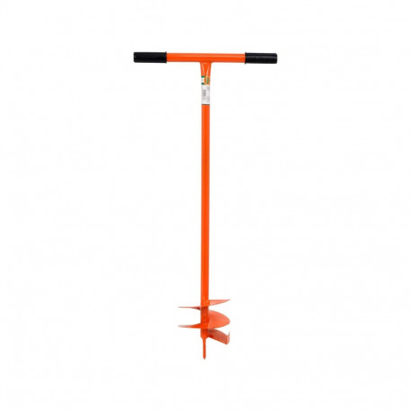 Flo hand earth auger F200 35669, 110 cm, 200 mm, 2 mm, T handle, metal and PVC, steel