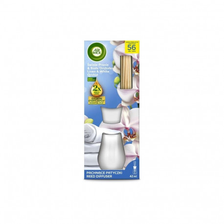 Õhuvärskendaja AIR WICK Diffuser Linen & White Orchid 42ml