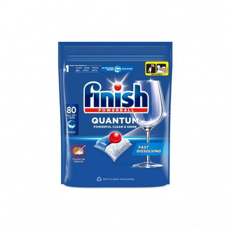 Dishwasher tablets FINISH Quantum 80pcs