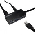Active3 USB3.0 to 10m active repeater cable with 4xUSB hub