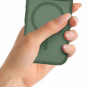 3mk Misty MagCase for iPhone 16 - green